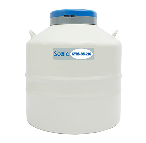 95L Liquid Nitrogen Dewar for Static Cryogenic Storage of Biological Sample