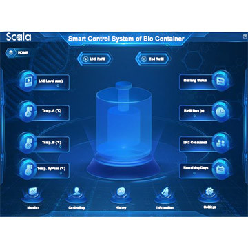 Scala Intelligent Liquid Nitrogen Biological Container