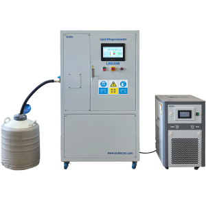 20L/Day Liquid Nitrogen Plant Intelligent Control Remote Monitoring for Medical Center