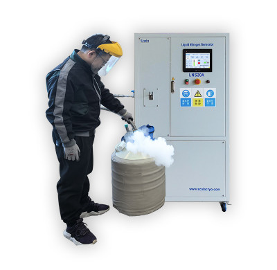 LNS20A 实验室液氮发生器，液氮制备，液氮机，小型液氮机，20L/天，高纯液氮，核磁共振，医疗，制药，质谱仪，低温冻存，LNS20A，杭州斯卡拉
