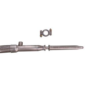 Liquid Nitrogen Hose in Beverage Industry Spiral Wrap Liquid Nitrogen Vacuum Jacketed Transfer Hose DN15
