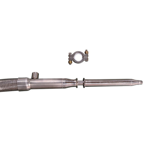 Liquid Nitrogen Hose in Beverage Industry Spiral Wrap Liquid Nitrogen Vacuum Jacketed Transfer Hose DN15