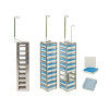 Liquid Nitrogen Container Sample Preservation IVF Store Cryogenic Storage Tank 47 liters Capacity