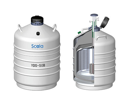 structure_liquid nitrogen container_liquid nitrogen tank_liquid nitrogen dewar_liquid nitrogen sample container_Liquid Nitrogen Biological Container_portable cryogenic container