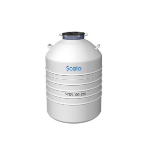 120L Aviation Aluminum Alloy Liquid Nitrogen Container for Static Storage of Samples