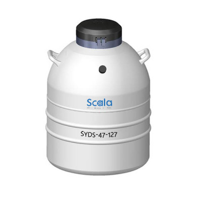 Liquid Nitrogen Container Sample Preservation IVF Store Cryogenic Storage Tank 47 liters Capacity
