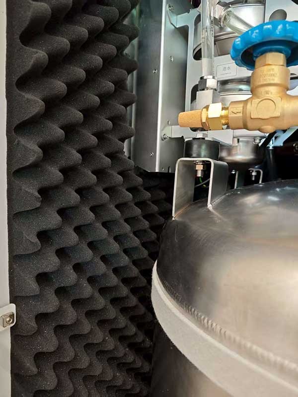 noise absorbing foam_liquid nitrogen generator_scala_noise