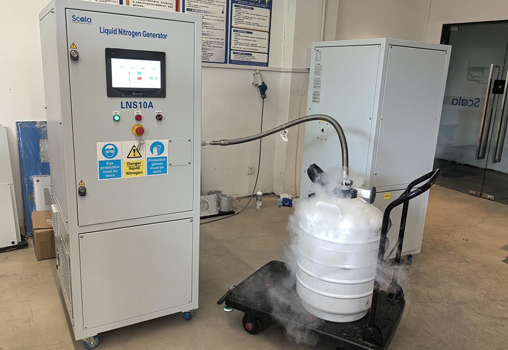 LSN10A Liquid Nitrogen Generator Update: Better Operating Experience and More Reliability