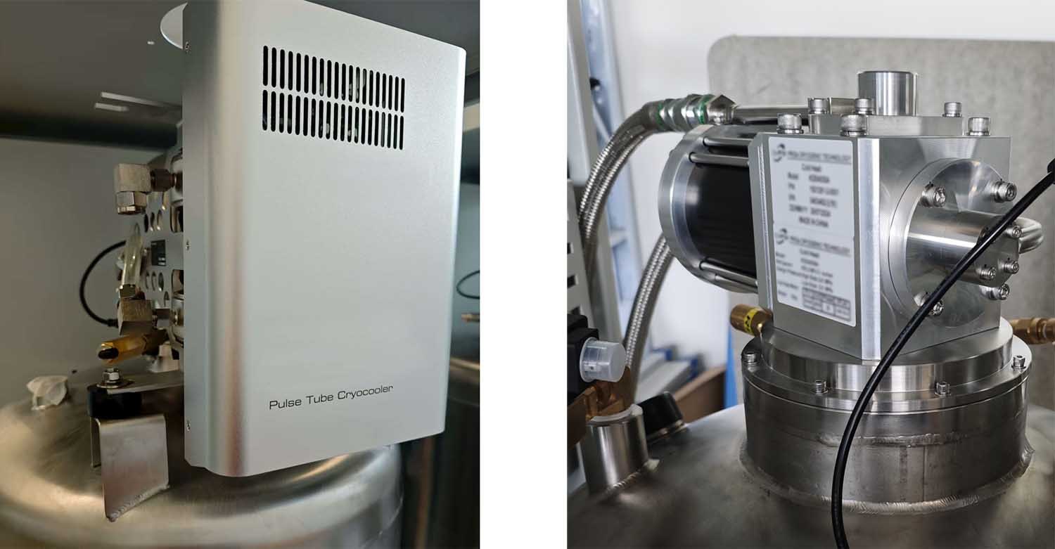 cryocooler_pulse tube cryocooler_Gifford-McMahon (GM) cold head_liquid nitrogen generator