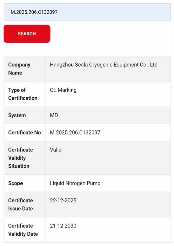 CE_liquid nitrogen pump_liquid nitrogen dispenser_ln2 pump