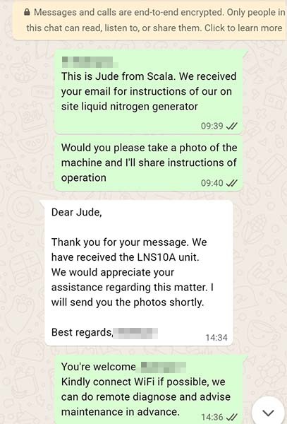 ln2 generator_liquid nitrogen system_liquid nitrogen generator_after sales service