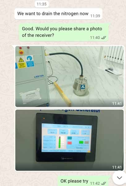 ln2 generator_liquid nitrogen system_liquid nitrogen generator_after sales service