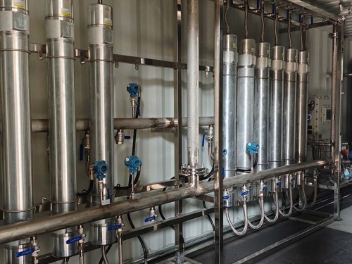 20000Nm³ per Day Biogas Purification Machine Biogas Upgrader with Air Products 3-Stage Membrane Separators