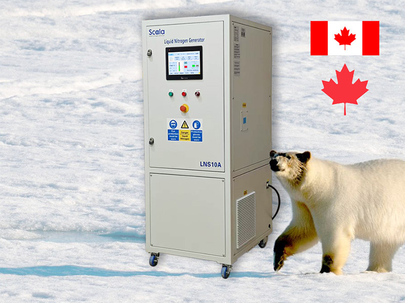 Scala Delivers Its First Customized Liquid Nitrogen Generator to Canada