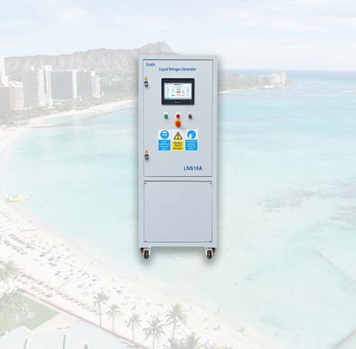 Scala entrega un generador de nitrógeno líquido de 10 L/día a una clínica de dermatología en Honolulu, Hawái, EE. UU.