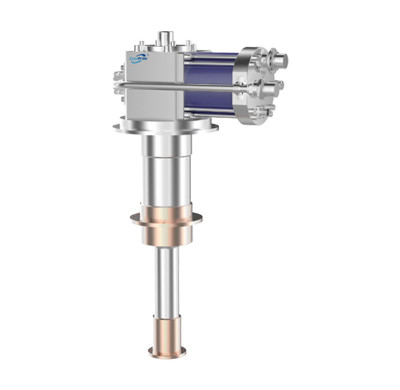 KDE420SA 2-Stage 4K GM Cryocooler 2.5W @ 4K GM Coldhead He Liquefy