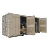 15 Bar Biogas Compressor 13-64kW Atlas VSD Screw Biogas Screw Compressor