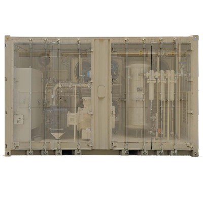 15 Bar Biogas Compressor 13-64kW Atlas VSD Screw Biogas Screw Compressor
