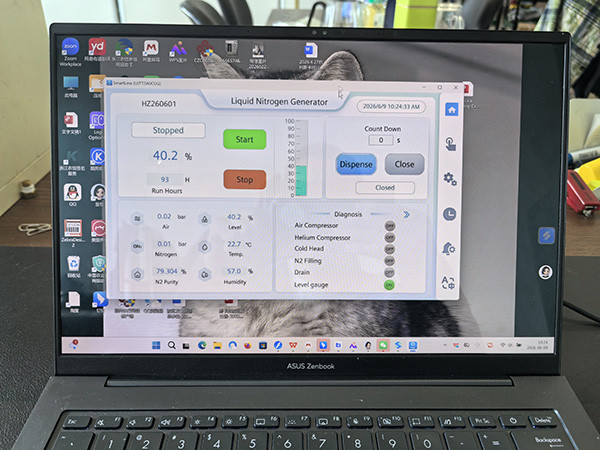 liquid nitrogen generator_remote monitor & operation system_Scala