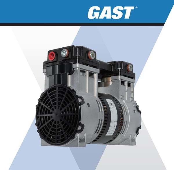GAST 88R Oil-less Rocking Piston Compressor