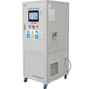 On-site liquid nitrogen generator, 99.999% purity, 10L/day, PLC, HMI screen, 4G WiFi, LN2 generator