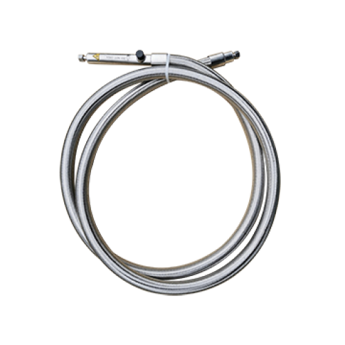 High vacuum insulated Hose for liquid nitrgen transfer DN10