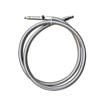 High vacuum insulated Hose for liquid nitrgen transfer DN10