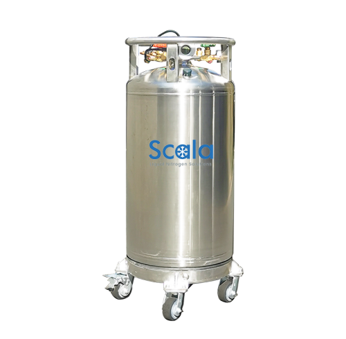 中型液氮补给罐 超轻 超顺 超静音 医用液氮罐 便携式 单手操作 DPL 400-110