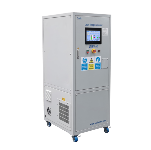 Generador de nitrógeno líquido in situ, pureza del 99,999 %, 10 l/día, PLC, pantalla HMI, WiFi 4G, generador de LN2