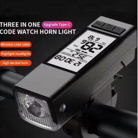 light Smart Cycling Hub Anti-Glare Display Wireless Connectivity High-Decibel Speaker