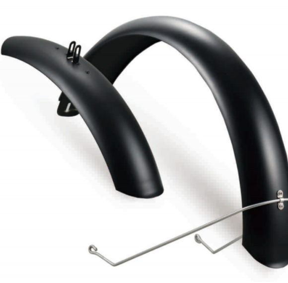 All-Terrain Fender Set Durable Weatherproof Aluminum Alloy Arc For Snow Bikes Fat Tire Bikes OEM/ODM