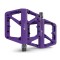 Mountain ebike pedals high-strength nylon fiber bearing pedals steel shaft core non-slip pedals