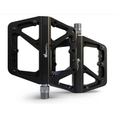 Mountain ebike pedals high-strength nylon fiber bearing pedals steel shaft core non-slip pedals