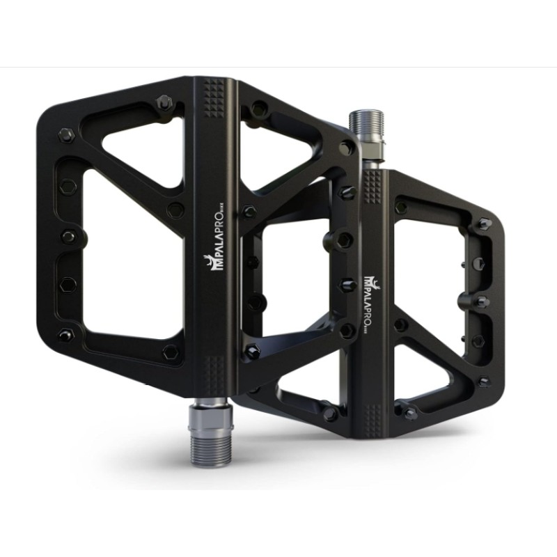 Mountain ebike pedals high-strength nylon fiber bearing pedals steel shaft core non-slip pedals