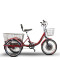 Dual Basket Padded Seat 350W 48V cargo e-tricycle OEM B2B Wholesale Reliable High-Capacity Transport