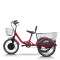 Dual Basket Padded Seat 350W 48V cargo e-tricycle OEM B2B Wholesale Reliable High-Capacity Transport