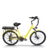 Mid-Motor Step-Thru E-bike 350W 36V 13Ah Battery Shimano Tourney 7-Speed 20mph Max OEM/ODM