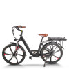Step-Thru City E-bike Rear Rack Battery Integrated Wheels 350W Motor 36V 13Ah Battery OEM/ODM
