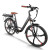 Step-Thru City E-bike Rear Rack Battery Integrated Wheels 350W Motor 36V 13Ah Battery OEM/ODM
