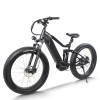 Trailblazer Fat Tire E-Bike Mid-Drive Bafang Full Suspension Hidden Battery 750W Motor OEM/ODM
