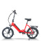 Urban Commuter E-Bike Folding Step-Thru Integrated Wheel Front Suspension 350W Motor OEM/ODM