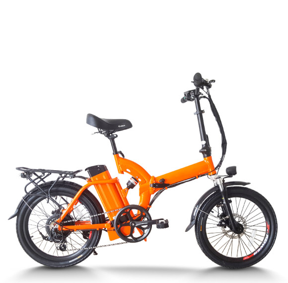 Urban Explorer Folding E-Bike Low Center of Gravity Removable Battery Dual Suspension OEM/ODM