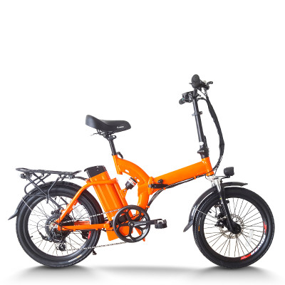 Urban Explorer Folding E-Bike Low Center of Gravity Removable Battery Dual Suspension OEM/ODM