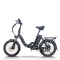 Urban Commuter E-Bike Folding Step-Thru Frame Pull Handle Removable Battery OEM/ODM