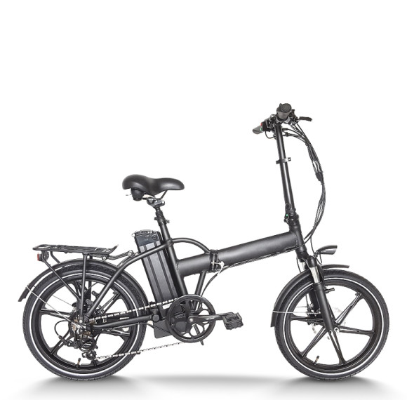 Urban Commuter E-Bike Folding Step-Thru Frame Pull Handle 350W Motor Removable Battery OEM/ODM
