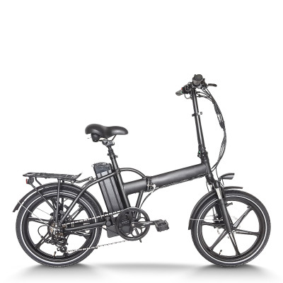 Urban Commuter E-Bike Folding Step-Thru Frame Pull Handle 350W Motor Removable Battery OEM/ODM