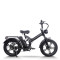 Urban Explorer Fat Tire E-Bike Folding Full Suspension 500W-1000W Motor Integrated Wheel OEM/ODM
