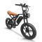 All-Terrain Fat Tire E-Bike Full Suspension 500W-750W Motor Carbon Steel Frame 4.0