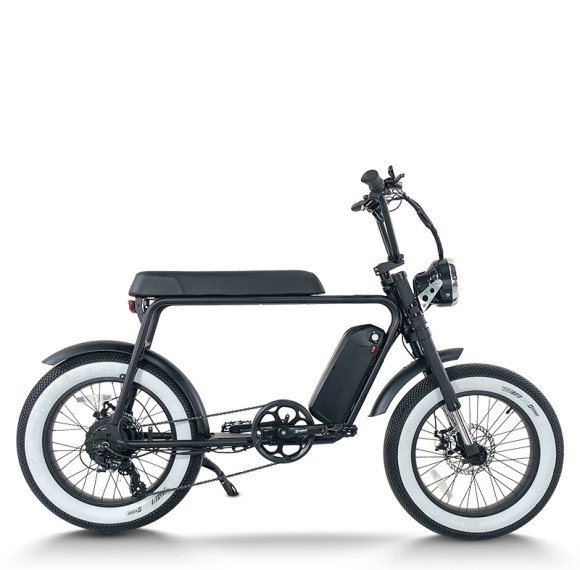 Fat Tire Electric Mountain Bike Waterproof & Dustproof 500W-1000W Motor Carbon Steel Frame OEM/ODM