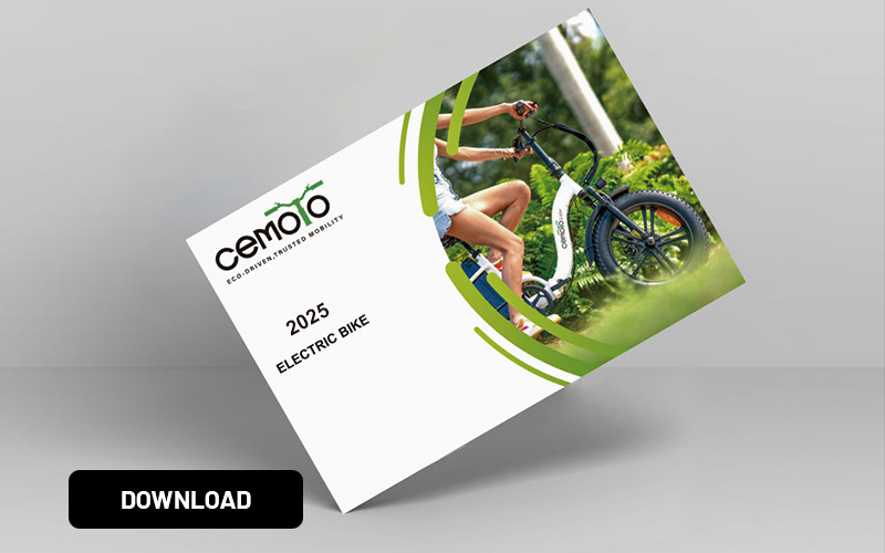 Cemoto 2025 electric bike brochure